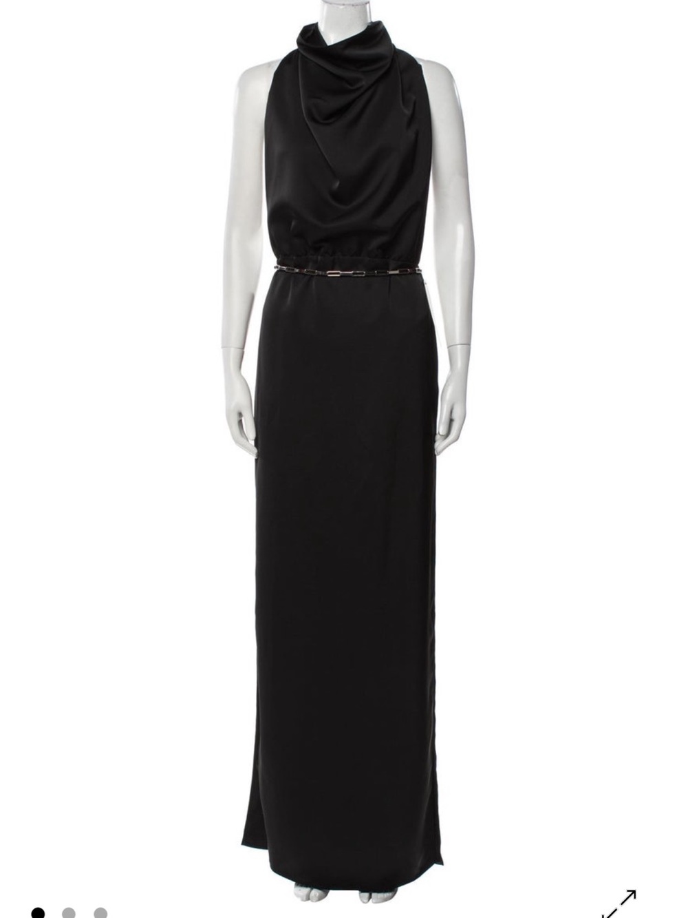 Attico Mock Neck Dress M Sz 4